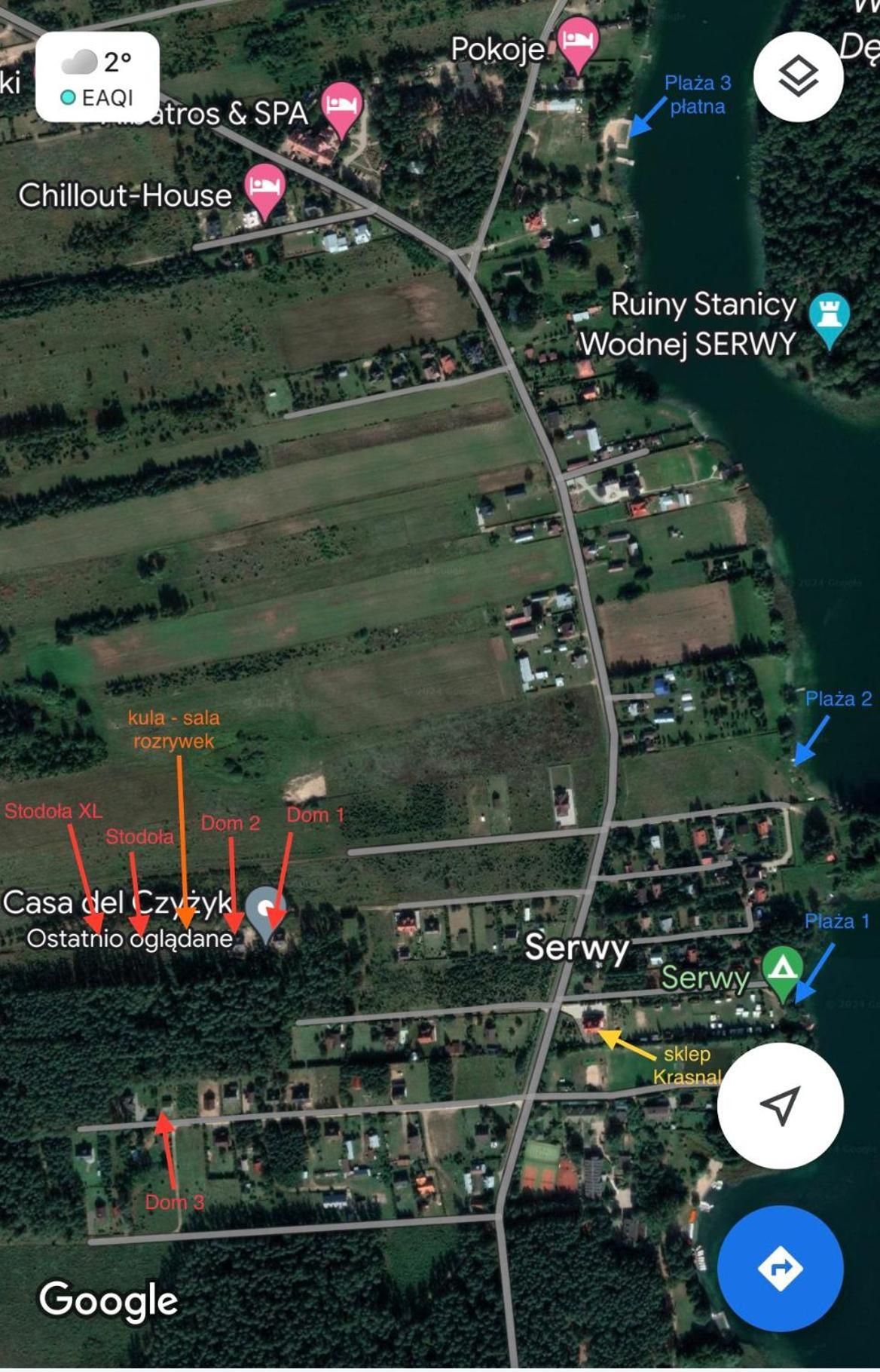Caloroczne Domy Z Bala - Casa Del Czyzyk Serwy Dış mekan fotoğraf